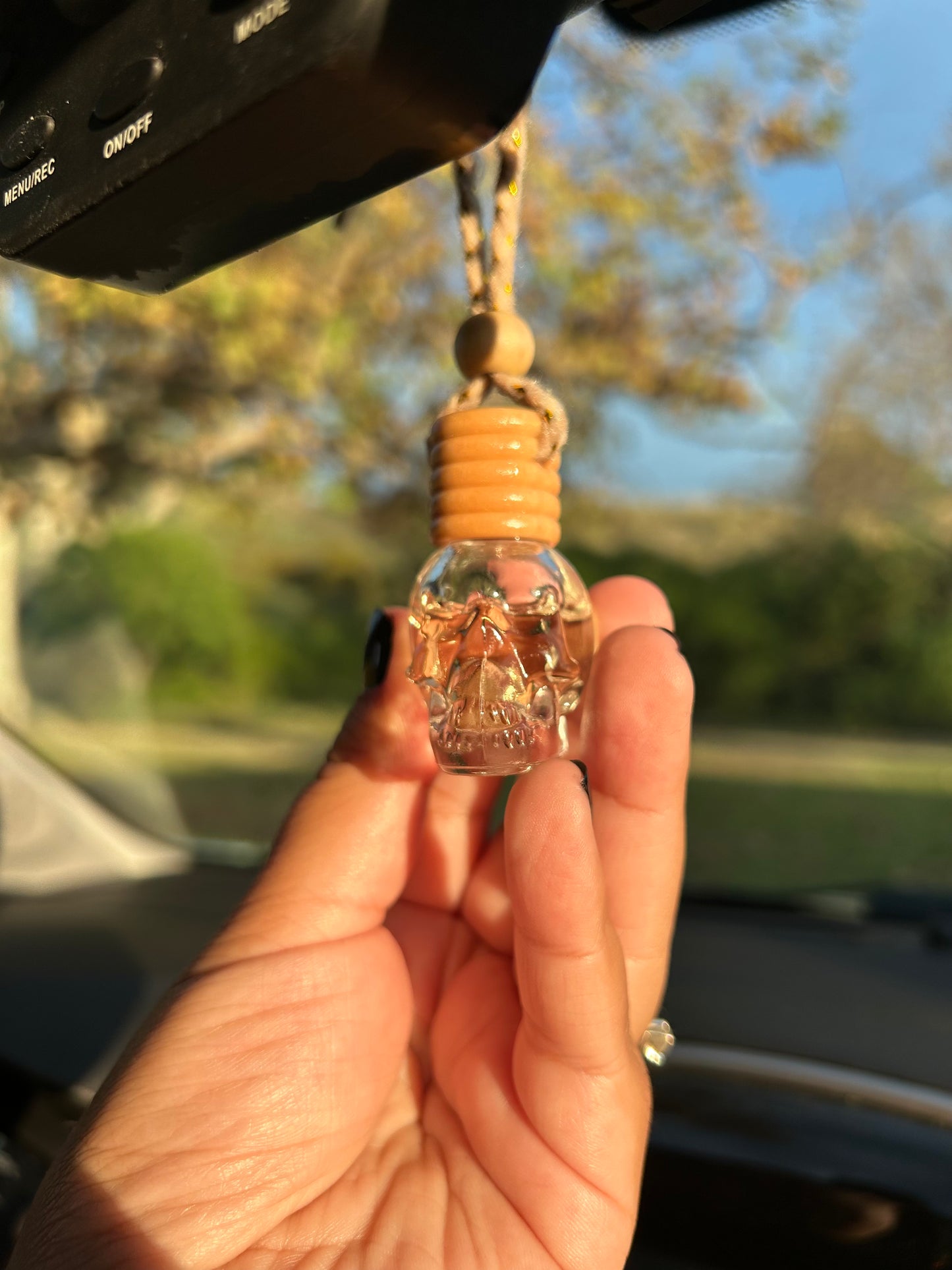 Hanging Car Diffuser - Skull