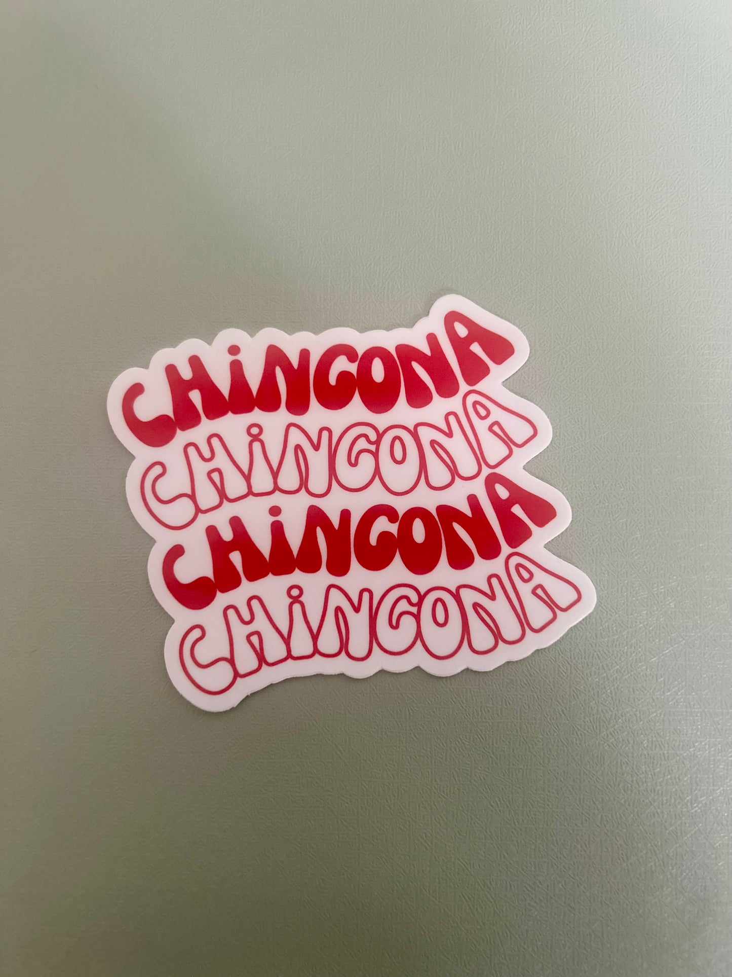 Chingona Retro Sticker