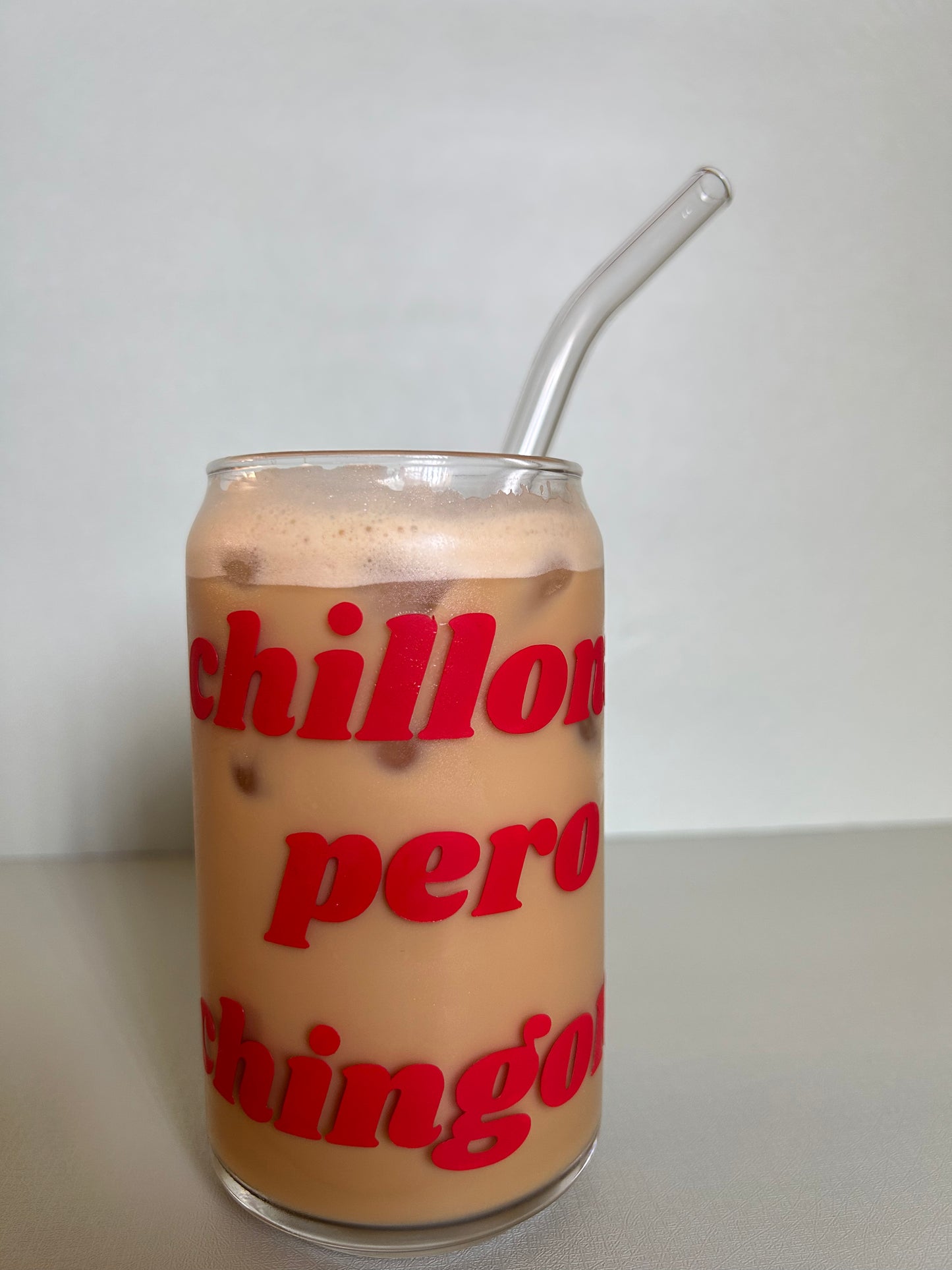 Chillona Pero Chingona - 16 oz Glass